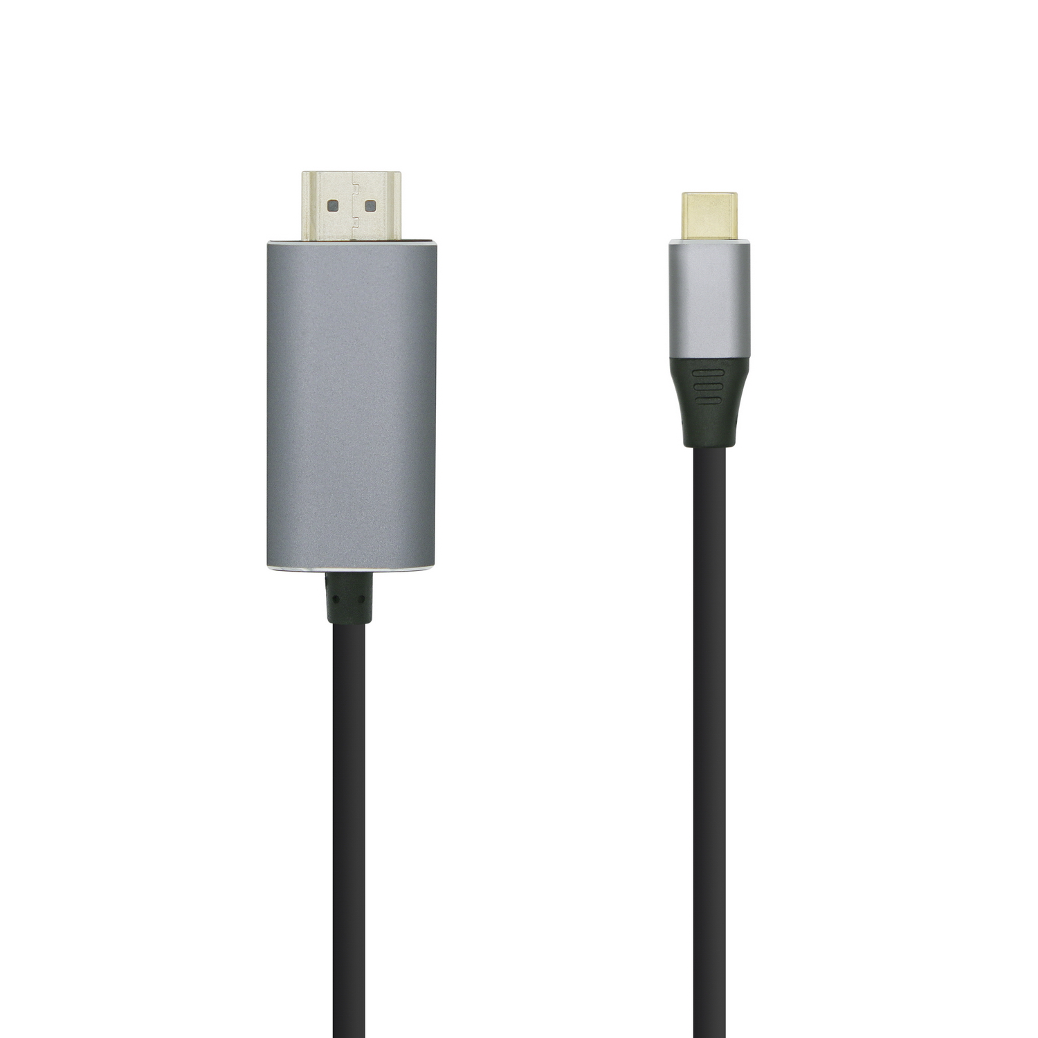 Aisens Cable Alargador USB-C 1 m Plateado