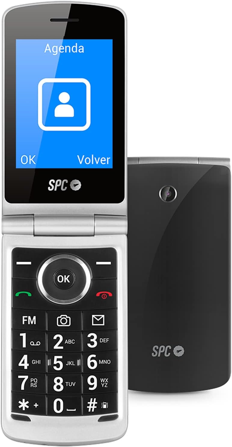 SPC Telefono Movil para Personas Mayores - Teclas y Numeros Grandes - Boton  SOS - Notificaciones y Timbre Inteligentes - Base de Carga - Comodo y Facil  de Usar - Color Negro > Movilidad / Smartphones >