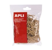 Apli Bolsa 100g de Gomas Elasticas Ø 100 x 5 mm - 70% de Caucho Natural - Gran Elasticidad - Alta Calidad