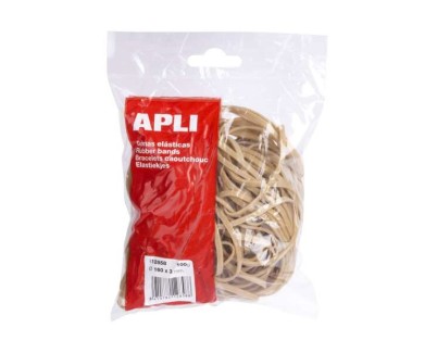 Apli Gomas Elasticas Ø 160 x 3 mm - Alta Calidad - Bolsa con 100g