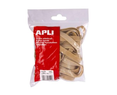 Apli Gomas Elasticas Ø 200 x 10 mm - Alta Calidad - Bolsa con 100g