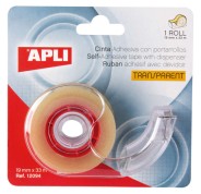 Apli Cinta Adhesiva Negra 19mm x 33m - Resistente al Agua y a la Intemperie  - Facil de Cortar con las Manos - Ideal para Uso en Exteriores Negro >  Papelería /