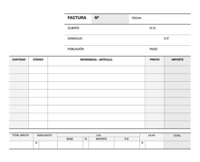 Apli Talonario Factura 1/8 Apaisado Duplicado A-67 - Papel Autocopiativo - 50 Juegos por Talonario - Numeracion Secuencial - Blanco y Amarillo