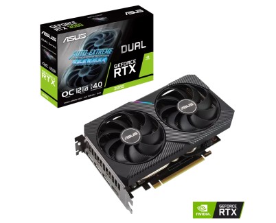 Asus Dual GeForce RTX 3060 V2 OC Edition Tarjeta Grafica 12GB GDDR6