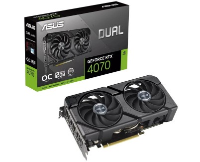 Asus Dual GeForce RTX 4070 EVO OC Edition Tarjeta Grafica 12GB GDDR6X DLSS3