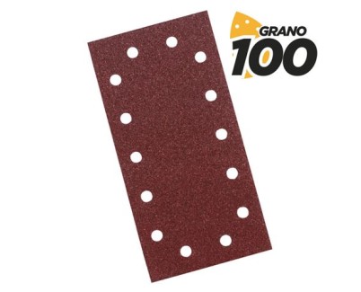 Blim Pack de 10 Lijas para Lijadora BL0123 - Grano 100 - Formato Rectangular