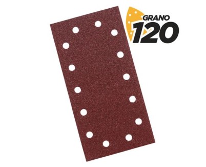 Blim Pack de 10 Lijas para Lijadora BL0123 - Grano 120 - Formato Rectangular