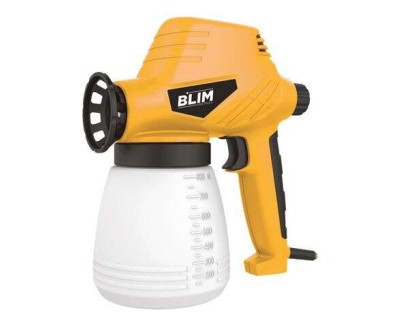 Blim Pistola para Pintar Electrica 120W - Deposito 800ml - Boquilla de 0,8mm - Maxima Viscosidad 80 din/sec - Manejo Sencillo