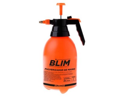 Blim Pulverizador de Mano 2L - Boquilla de Laton - Uso con Agua y/o Fitosanitarios - Gatillo con Bloqueo