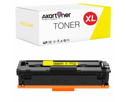 Compatible Canon 067H / 5103C002 Amarillo Cartucho de Toner para Canon i-SENSYS LBP631Cw / LBP633Cdw / MF651Cw / MF655Cdw / MF657Cdw