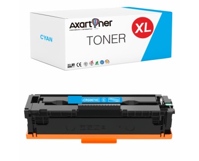 Compatible Canon 067H / 5105C002 Cyan Cartucho de Toner para Canon i-SENSYS LBP631Cw / LBP633Cdw / MF651Cw / MF655Cdw / MF657Cdw