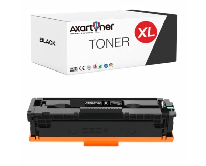 Compatible Canon 067H / 5106C002 Negro Cartucho de Toner para Canon i-SENSYS LBP631Cw / LBP633Cdw / MF651Cw / MF655Cdw / MF657Cdw