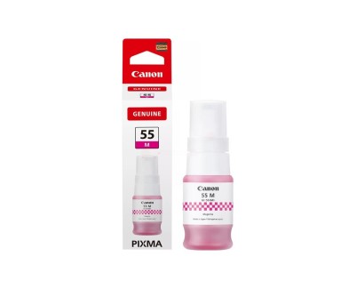 Original Canon GI55 Magenta Botella de Tinta GI55M / 6290C001 para Canon Maxify GX1050 / GX2050