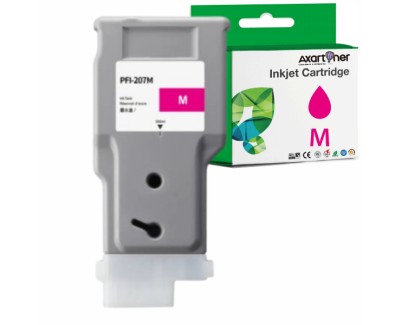 Compatible Canon PFI207 Magenta Cartucho de Tinta PFI-207M / 8791B001 para Canon imagePROGRAF IPF 680 / 685 / 780 / 785