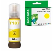 Compatible Epson 107 Amarillo Botella de Tinta - C13T09B440 para Epson EcoTank ET-18100