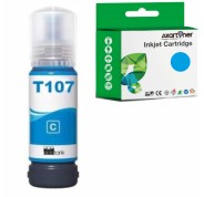 Compatible Epson 107 Cyan Botella de Tinta - C13T09B240 para Epson EcoTank ET-18100