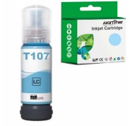 Compatible Epson 107 Cyan Light Botella de Tinta - C13T09B540 para Epson EcoTank ET-18100