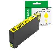 Compatible Epson 408 / 408L XL Amarillo Cartucho de Tinta C13T09K44010 para Epson Workforce Pro WF-C4810DTWF