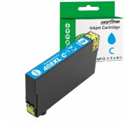 Compatible Epson 408 / 408L XL Cyan Cartucho de Tinta C13T09K24010 para Epson Workforce Pro WF-C4810DTWF