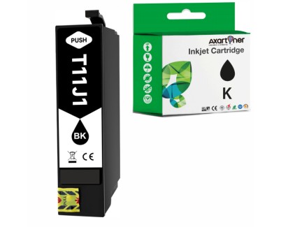 Compatible Epson T11J1 Negro Cartucho de Tinta C13T11J140 para Epson WorkForce Pro WF-M4119DW / WF-M4619DWF