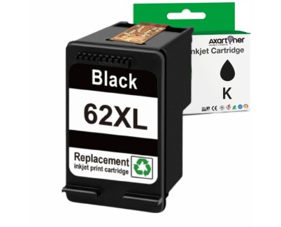 Compatible HP 62XL Negro Cartucho de Tinta - C2P04AE / C2P05AE