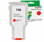 Compatible HP 746 / P2V81A Rojo Cartucho de Tinta para HP HP DesignJet Z6 / Z9