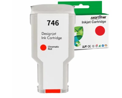 Compatible HP 746 / P2V81A Rojo Cartucho de Tinta para HP HP DesignJet Z6 / Z9