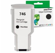 Compatible HP 746 / P2V82A Negro Photo Cartucho de Tinta para HP HP DesignJet Z6 / Z9