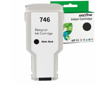 Compatible HP 746 / P2V83A Negro Mate Cartucho de Tinta para HP HP DesignJet Z6 / Z9