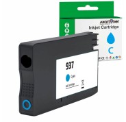 Compatible HP 937 Cyan Cartucho de Tinta 4S6W2NE para HP OfficeJet Pro 9110 / 9117 / 9120 / 9122 / 9123 / 9125 / 9128 / 9130 / 9132 / 9133 / 9135 / 9720 / 9730