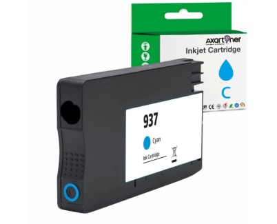 Compatible HP 937 Cyan Cartucho de Tinta 4S6W2NE para HP OfficeJet Pro 9110 / 9117 / 9120 / 9122 / 9123 / 9125 / 9128 / 9130 / 9132 / 9133 / 9135 / 9720 / 9730