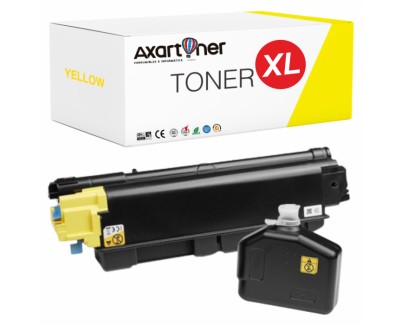 Compatible Kyocera TK5270 XL Amarillo Cartucho de Toner 1T02TVBNL0 / TK5270Y para Kyocera Ecosys M6230, M6630, P6230