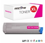 Compatible OKI C833 / C843 Magenta Cartucho de Toner 46443102