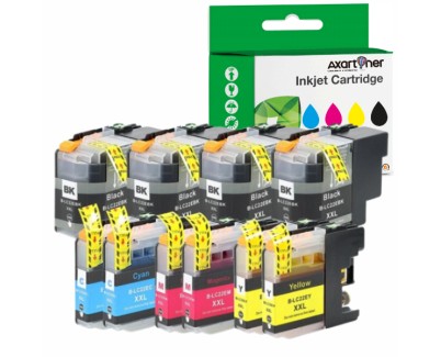 Compatible Pack x10 Brother LC22E LC-22E Cartuchos de Tinta para Brother MFC-J5920DW