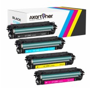 Compatible Pack x4 HP CF360X / 61X / 62X / 63X - 508X Cartuchos de Toner