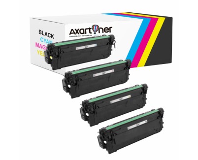 Compatible Pack x4 Toner CANON 040H para Canon LBP710 / LBP712