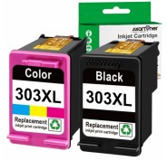 Compatible Pack HP 303XL (Negro 1 ud. + Tricolor 1 ud.) 3YN10AE Cartuchos de Tinta