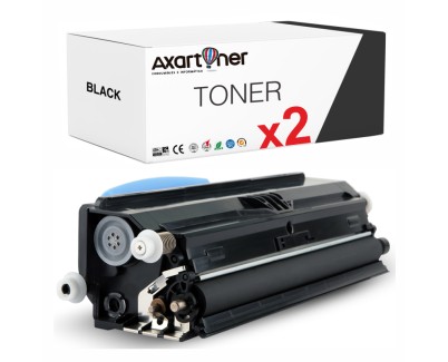 Compatible Pack x2 Lexmark MS310 / MS312 / MS410 / MS415 / MS510 / MS610 Negro Cartucho de Toner 50F2000 / 502 / 50F2H00 / 502H / 51F2H00 / 512H