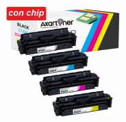 Compatible Pack x4 Canon 055H -con chip- Cartuchos de Toner para LBP662, LBP663, LBP664, MF741, MF742, MF743, MF744