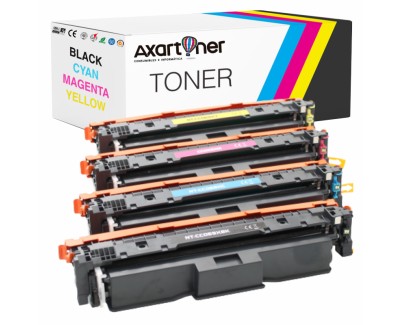 Compatible Pack x4 Canon 069 Cartuchos de Toner para I-Sensys LBP673Cdw / MF752Cdw / MF754Cdw