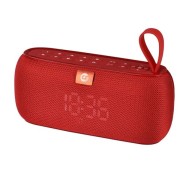 Coolsound Clock Altavoz Bluetooth 10W - Funcion Reloj - Autonomia hasta 4h - USB, MicroSD - Manos Libres - Resistencia al Agua IPX4