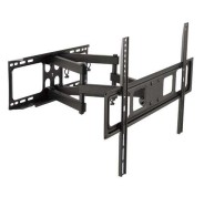 Cromad Soporte de Pared con Doble Brazo Articulado para TV de 32\"-70\" - Compatible con TV Curva - Giratorio, Inclinable y Extensible - Peso Max 40Kg - VESA 600x400mm