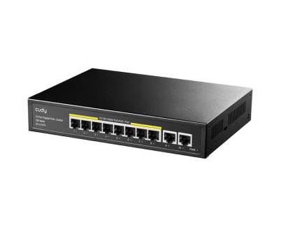 Cudy GS1010PE Switch Gigabit PoE+ de 10 Puertos