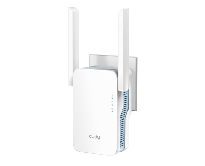 Cudy RE1200 Extensor de Rango AC1200 WiFi 6 Doble Banda - Hasta 867Mbps - Boton WPS - 2 Antenas Externas