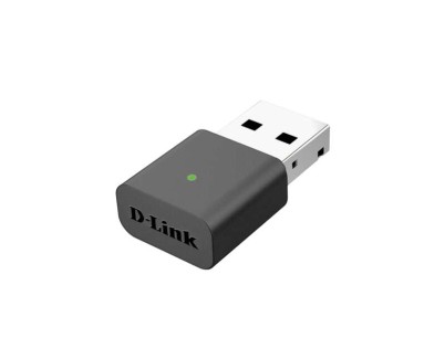 D-Link Adaptador Nano USB WiFi Inalambrico - Hasta 300Mbps - WPS