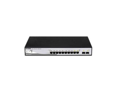 D-Link Switch Semigestionable 8 Puertos Gigabit + 2 Puertos Giga Combo