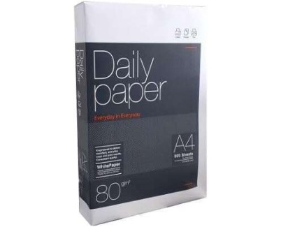 Daily Paper Papel A4 80gr. 210x297mm (500 Hojas) Blanco