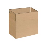 Dohe Cajas de Embalaje de 4 Solapas - Medidas 400x290x220mm - Carton de Canal 3mm - Resistente y Duradero - Ideal para Envios y Almacenamiento