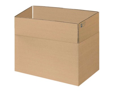 Dohe Cajas de Embalaje de 4 Solapas - Medidas 600x400x290mm - Carton de Canal 3mm - Resistente y Duradero - Ideal para Envios y Almacenamiento