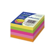 Dohe Cubos de Notas Reposicionables - 75mm - Cubo de 250 Hojas - Papel de 75gr - Ideales para Oficina y Escuela